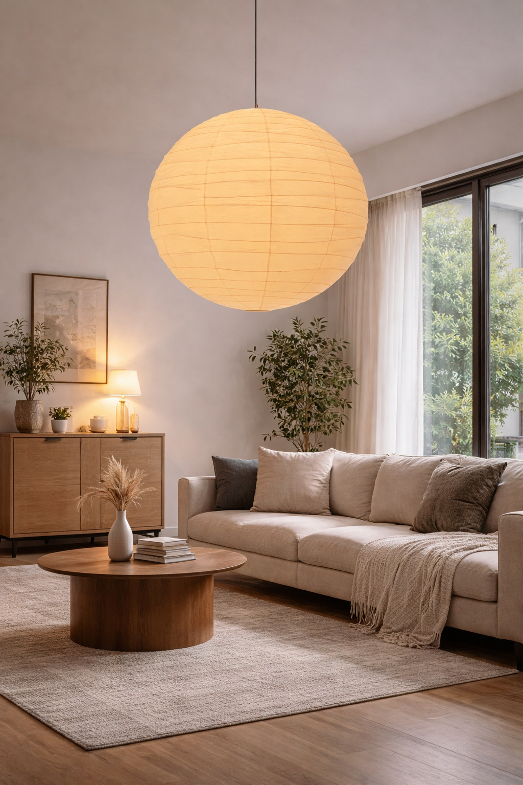 Casari Paper Pendant Lamp