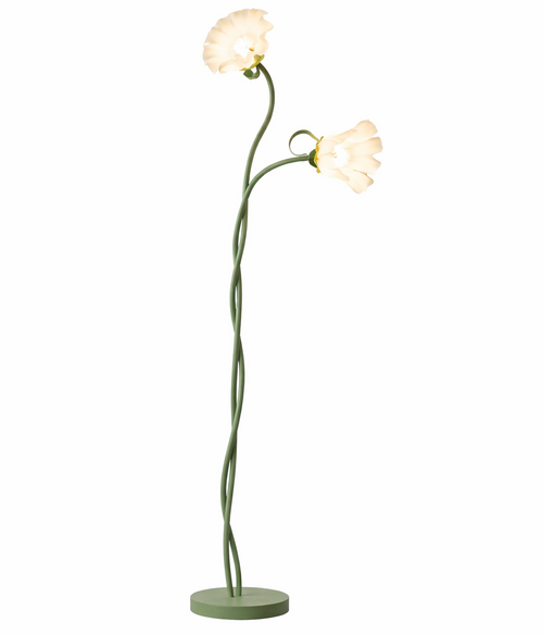 Casari Floral Floor Lamp