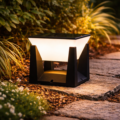 Solar Glow Outdoor Lamp