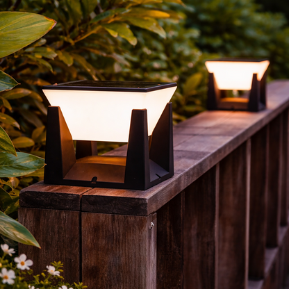 Solar Glow Outdoor Lamp